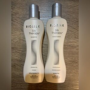 Biosilk Silk Therapy Shampoo & Conditioner Bundle New